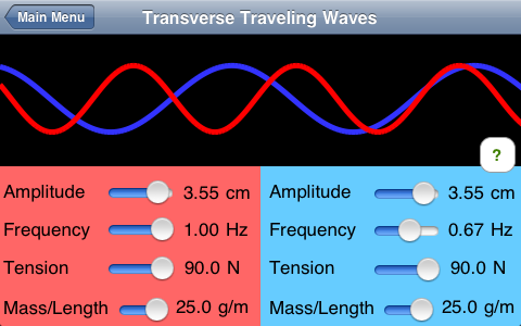  standing waves, one for transverse waves and one for longitudinal waves.