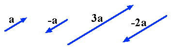 سالب (معكوس) المتجهNegative of a Vector: Vector1